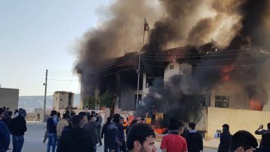 Photo of حرق مقرات الأحزاب الكردية في العراق