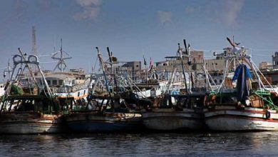 Photo of الطقس السيئ يغلق بوغاز الصيد بعزبة البرج في دمياط         