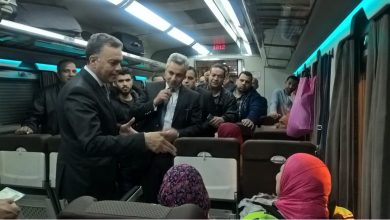 Photo of بالصور..وزير النقل يتفقد محطات مترو الأنفاق وقطارات محطة مصر 