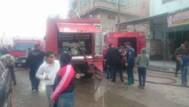 Photo of حريق فى مطعم شهير بطنطا بسبب انفجار أنبوبة بوتاجاز (صور)