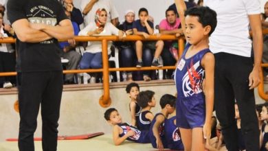 ياسين شعبان يحصد الذهبية في بطولة الجمهورية للجمباز