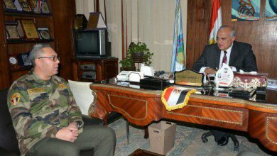 Photo of رئيس جامعة طنطا يستقبل مدير «التربية العسكرية» الجديد