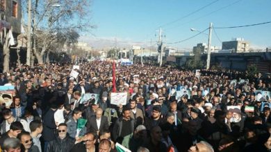 Photo of مظاهرات في عدد من المدن الإيرانية تأييدًا للحكومة