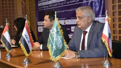 رئيس المنجزين العرب بمكتبه الأسكندريه"انجازات السيسي مصدرفخر للمصريين"