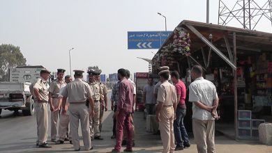أمن القليوبية يشن حملة مكبرة بقري مركز بنها‎