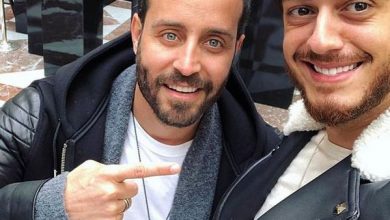شاهد.. سعد رمضان لصديقه لمجرد: مبروك البراءة