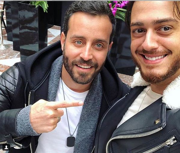 شاهد.. سعد رمضان لصديقه لمجرد: مبروك البراءة