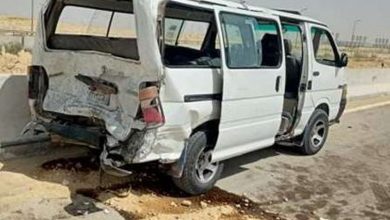 Photo of إصابة 7 أشخاص في حادث انقلاب سيارة بصحراوي بني سويف