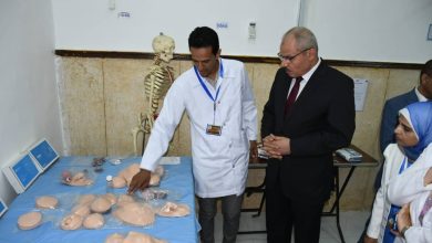 Photo of افتتاح معامل المهارات بكلية  التمريض جامعة قناة السويس