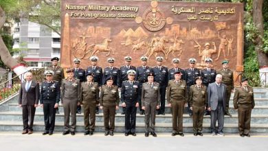 Photo of أكاديمية ناصر العسكرية للدراسات العليا تنظم عدد من لقاءات نقل الخبرة لدارسى الأكاديمية .